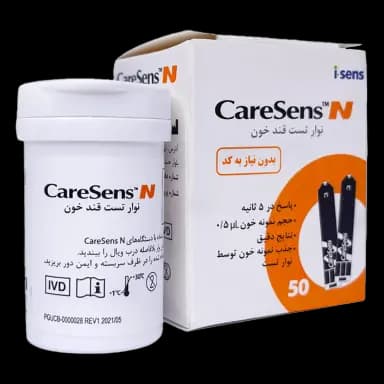 نوار تست قند خون کیرسنس