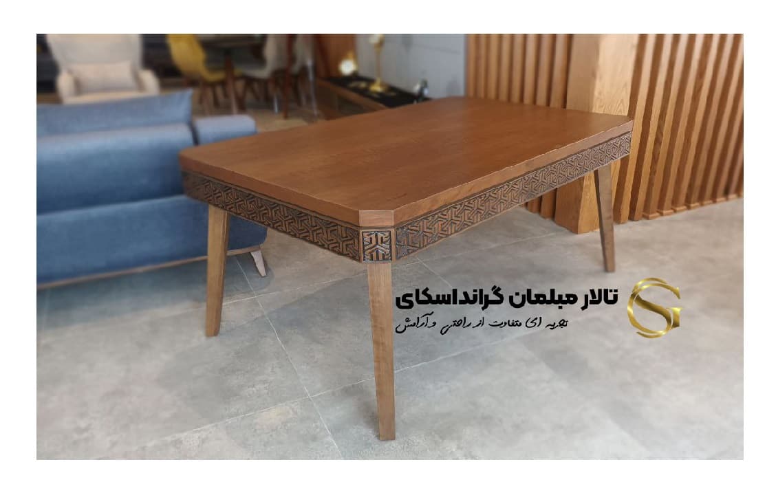 میز غذاخوری 6نفره ورسای – پاپلی جیوانی Papli Giovani