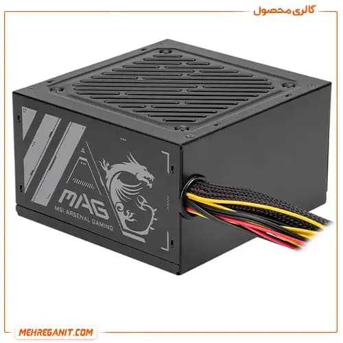 کیس و پاور گیمینگ ام اس آی MAG FORGE M100L + MAG A500N-H — تصویر ۸