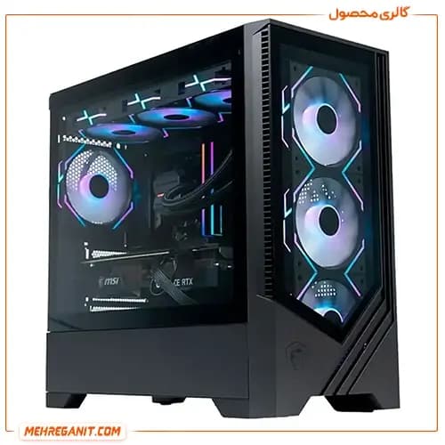 کیس و پاور گیمینگ ام اس آی MAG FORGE M100L + MAG A500N-H — تصویر ۷