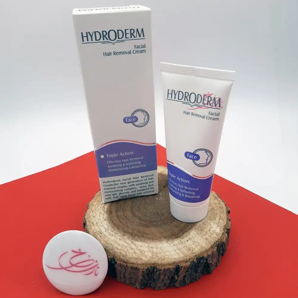 کرم موبر صورت هیدرودرم HYDRODERM مخصوص پوست حساس وزن 40 گرمی