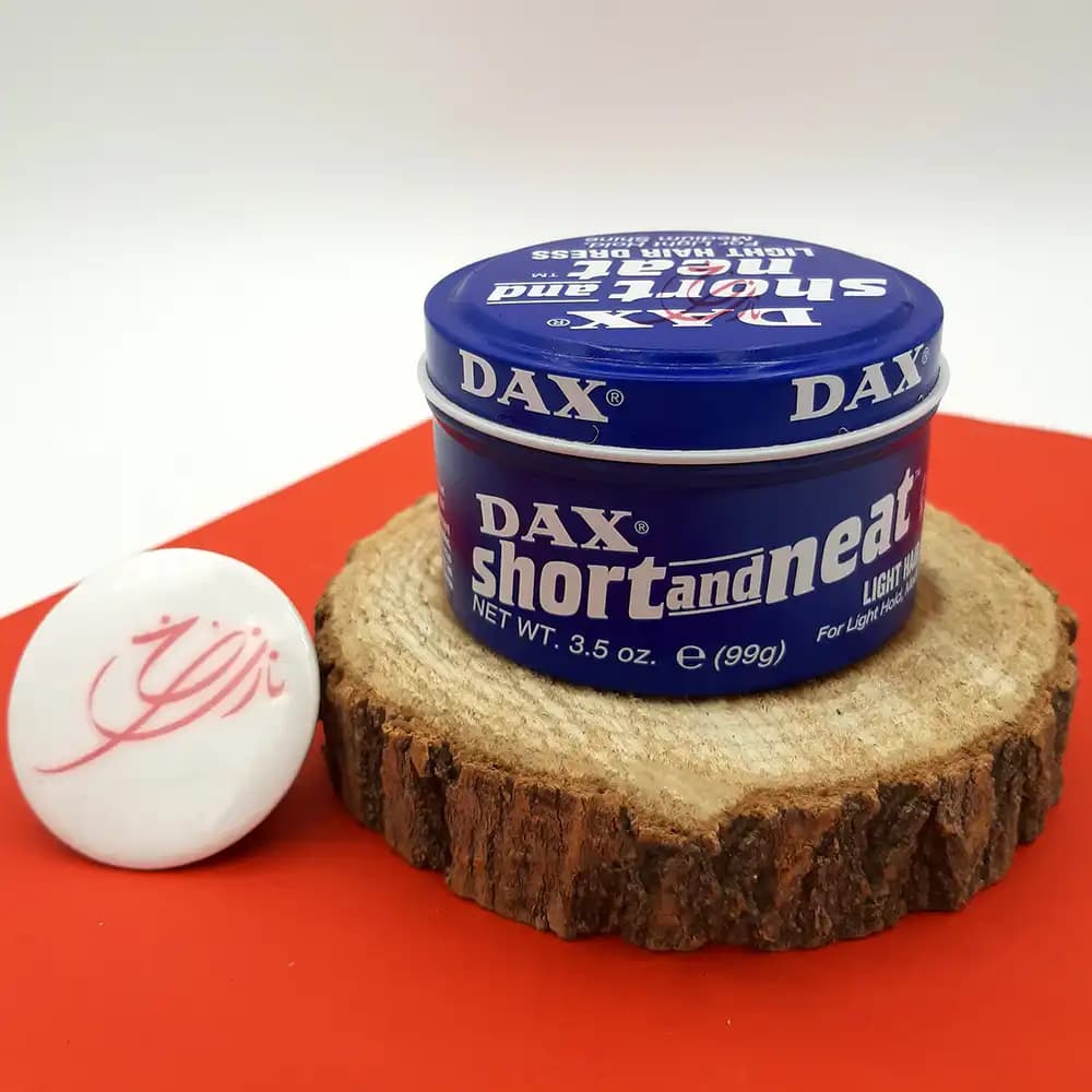 واکس موی کلاسیک دکس DAX مدل Short and Neat (دکس آبی) فلزی حجم 99 گرمی — تصویر ۳