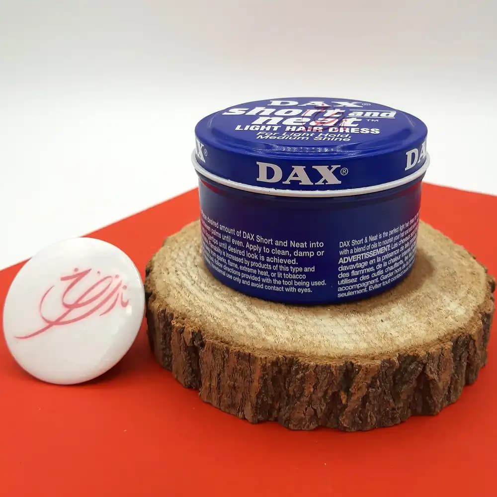 واکس موی کلاسیک دکس DAX مدل Short and Neat (دکس آبی) فلزی حجم 99 گرمی — تصویر ۴