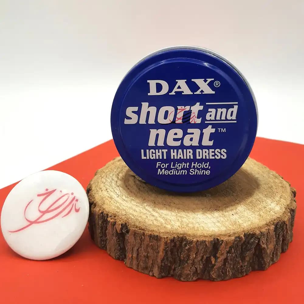 واکس موی کلاسیک دکس DAX مدل Short and Neat (دکس آبی) فلزی حجم 99 گرمی — تصویر ۵