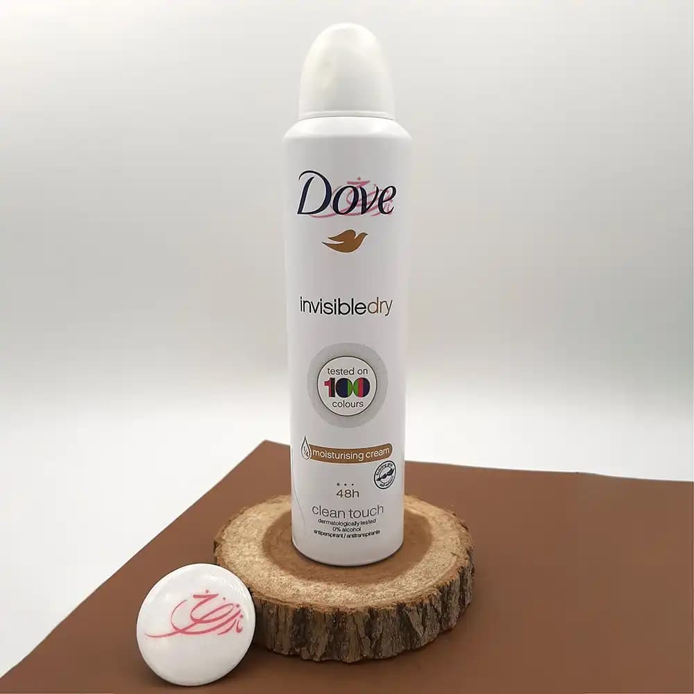اسپری بدن ضد تعریق زنانه داو Dove مدل اینویزیبل درای Invisible Dry حجم 250 میلی لیتر
