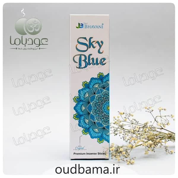 عود دست ساز اسکای بلو آسمان آبی SKY BLUE (باوانی BHAVANI) — تصویر ۳