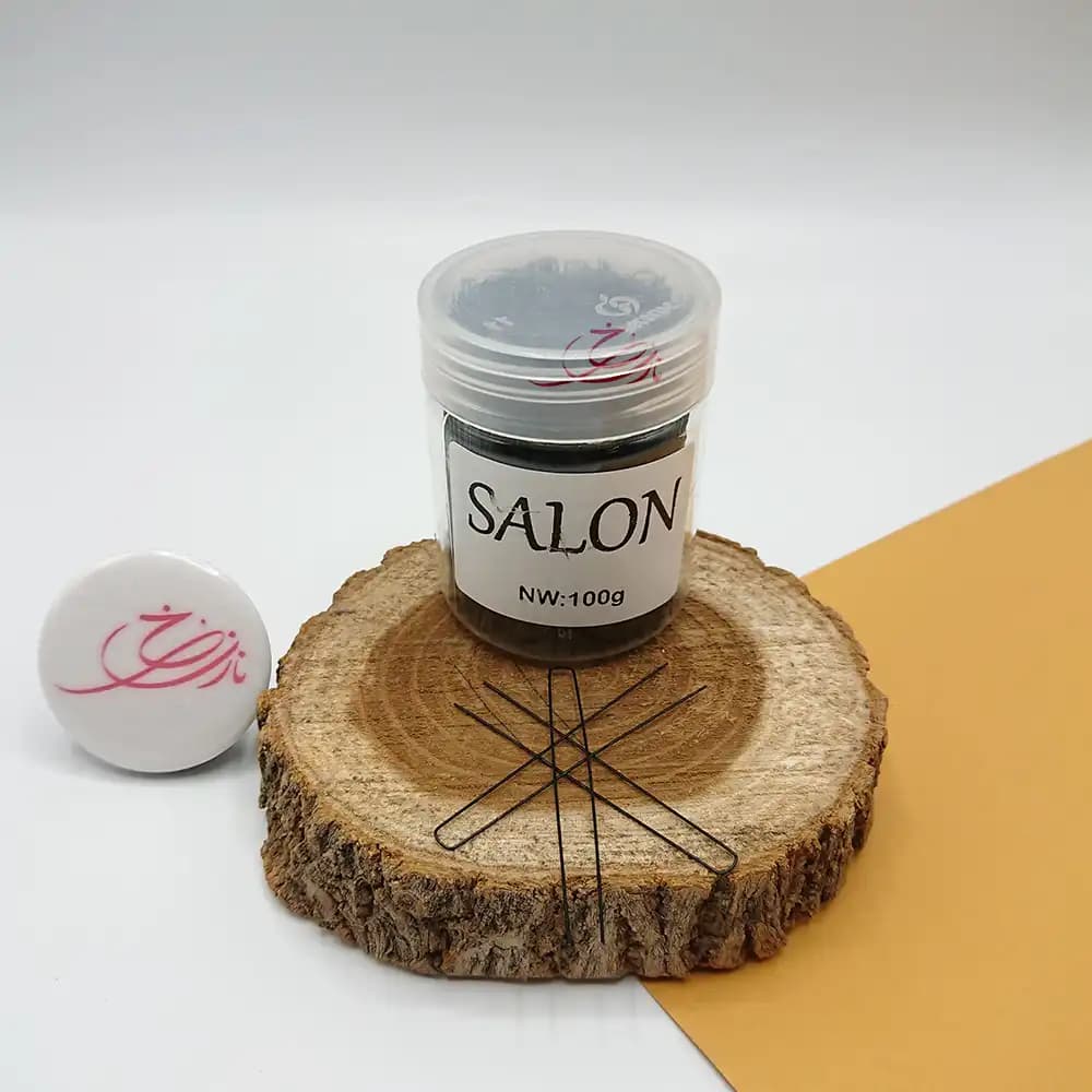 سنجاق سر سالن SALON مشکی 100 گرمی