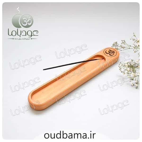 جا عود چوبی چوب طبیعی OM — تصویر ۲