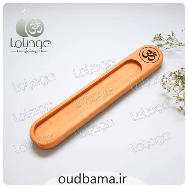 جا عود چوبی چوب طبیعی OM — تصویر ۶
