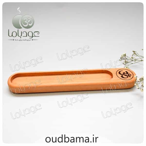جا عود چوبی چوب طبیعی OM — تصویر ۷
