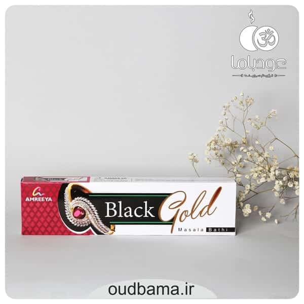 عود دستساز بلک گلد BLACK GOLD ( آمریا AMREEYA ) — تصویر ۲