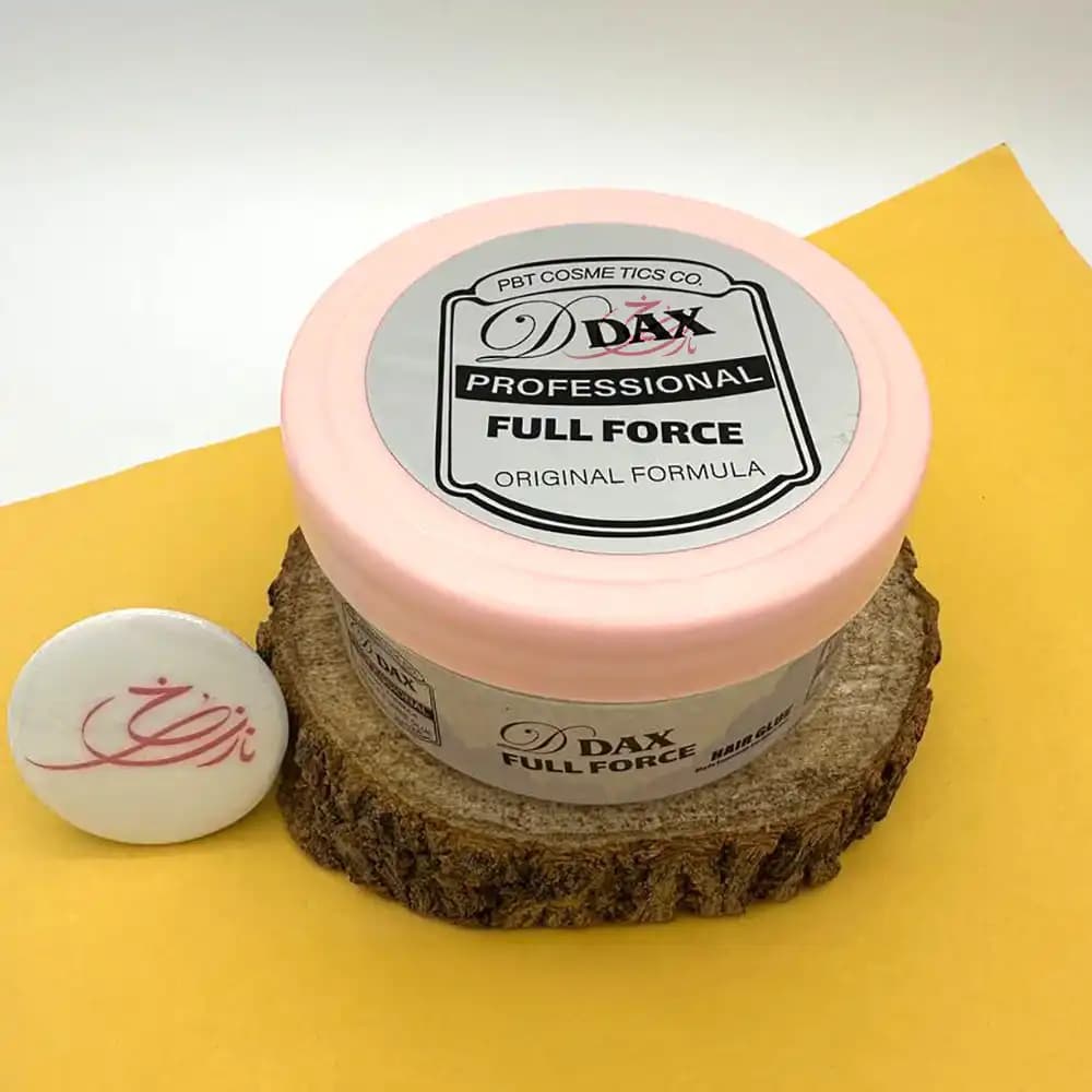 چسب مو حرفه‌ای دی داکس DDAX مدل Full Force وزن 250 گرم — تصویر ۴