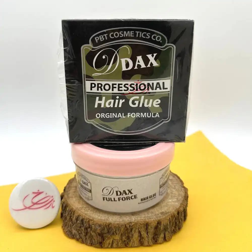 چسب مو حرفه‌ای دی داکس DDAX مدل Full Force وزن 250 گرم — تصویر ۵