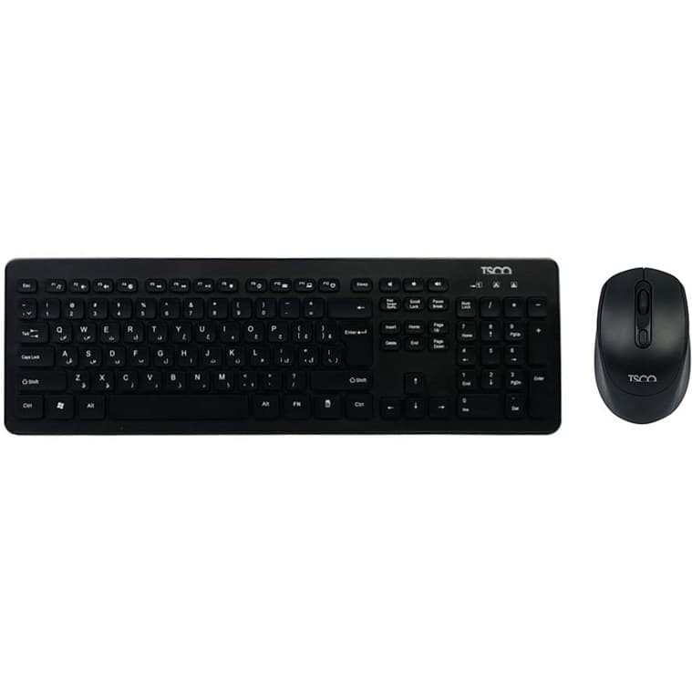 کیبورد و ماوس بی سیم تسکو مدل TSCO TKM 7011W