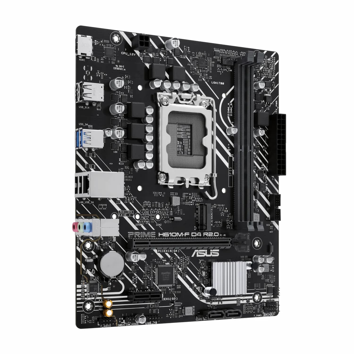مادربرد ASUS PRIME H610M-F D4 R2.0 — تصویر ۱۱
