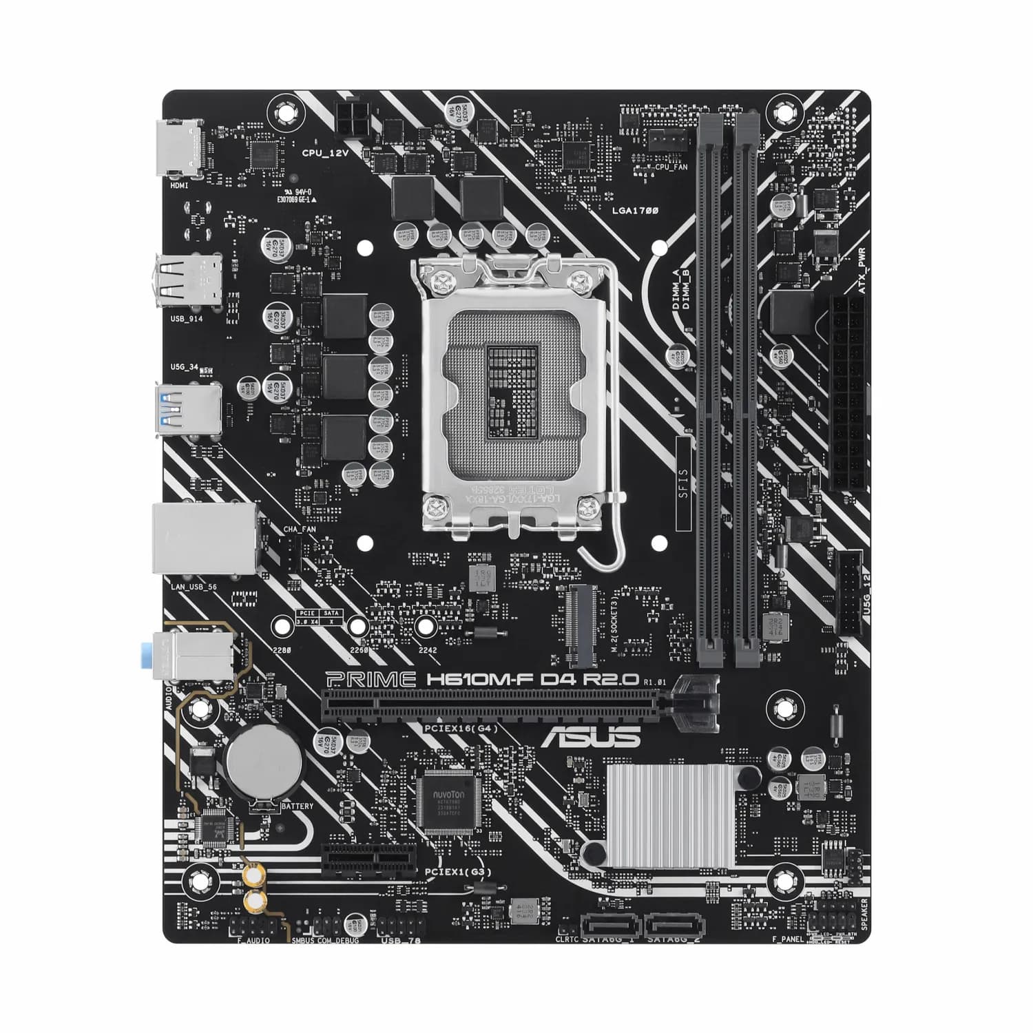 مادربرد ASUS PRIME H610M-F D4 R2.0