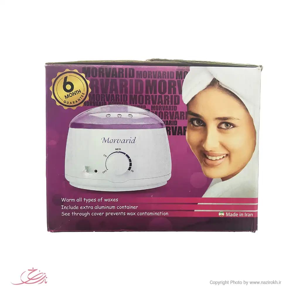 دستگاه موم گرم کن مروارید مدل قابلمه ای — تصویر ۲