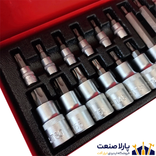 ست آلن بکسی ستاره ای 18 عددی صنعتی — تصویر ۴