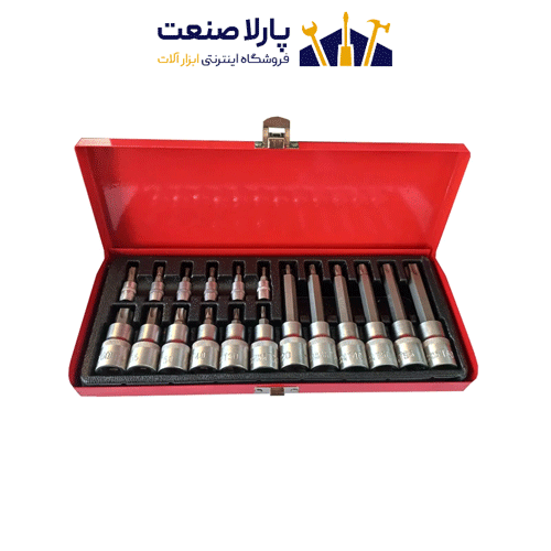 ست آلن بکسی ستاره ای 18 عددی صنعتی