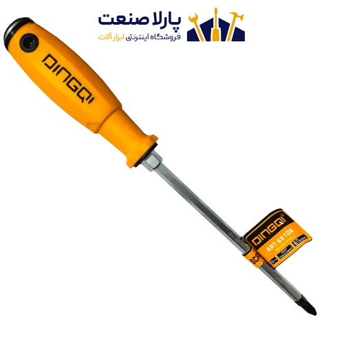 پیچ گوشتی ضربه خور دوسو و چهارسوی دینگشی مدل 68006 — تصویر ۶