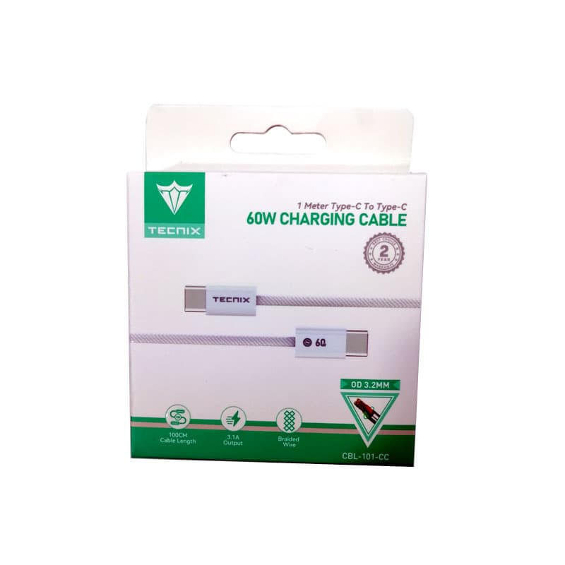 كابل دوسر تايپ سی TECNIX CBL-101 Type-C
