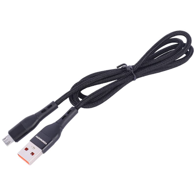 کابل میکرو یو اس بی فست شارژ Vdenmenv D60V 2.4A 0.9m — تصویر ۳
