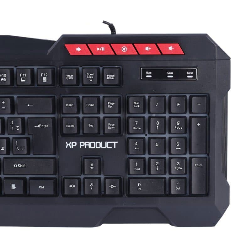 کیبورد باسیم گیمینگ ایکس پی XP-11700N — تصویر ۵