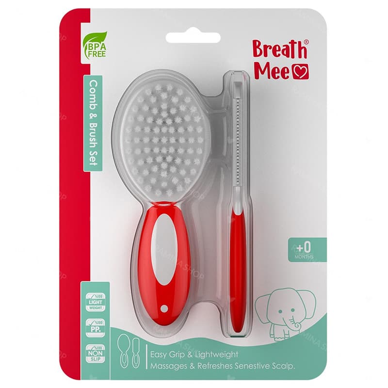 شانه و برس نوزاد برث می Breath Mee — تصویر ۲