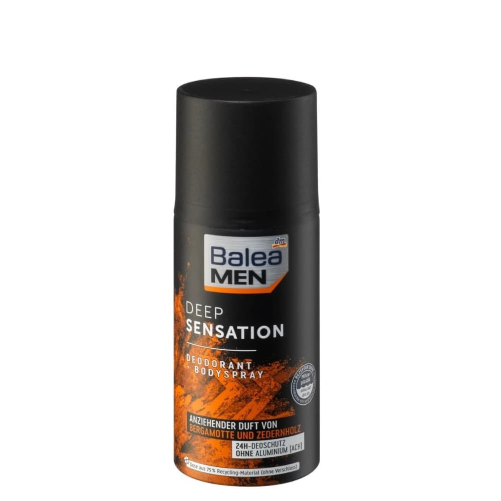 اسپری ضد تعریق و دئودورانت مردانه باله آ Balea – Deep Sensation — تصویر ۲