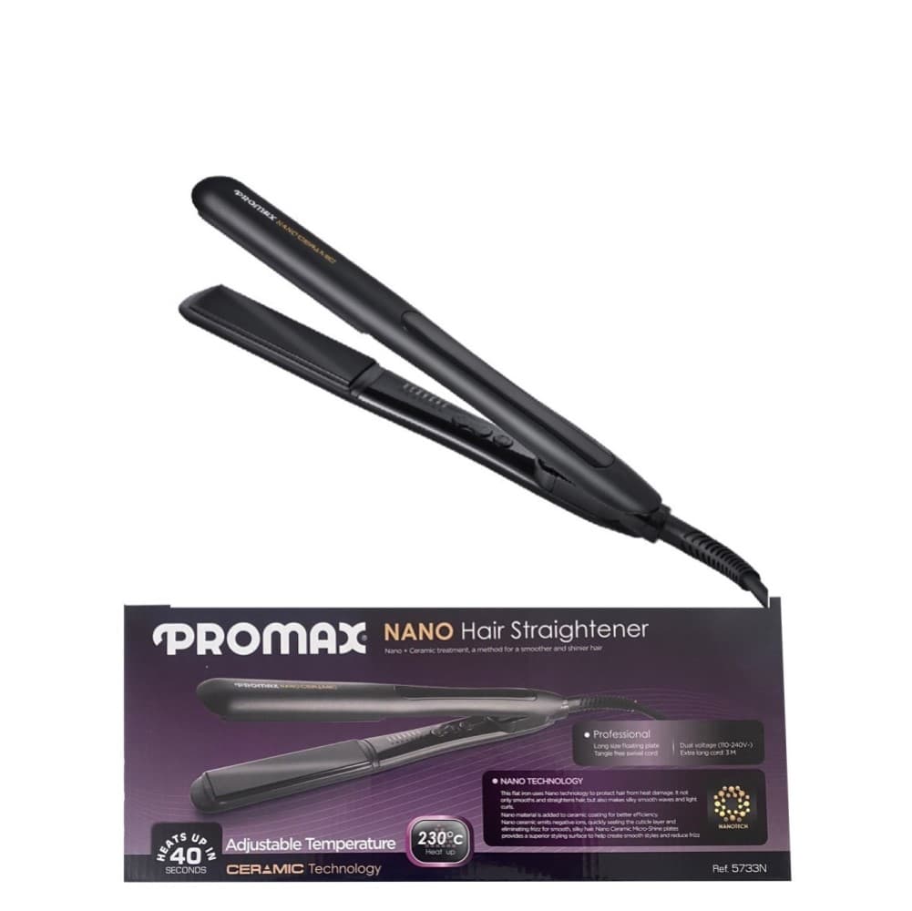 اتو مو نانوسرامیک پرومکس PROMAX- 5733N — تصویر ۲