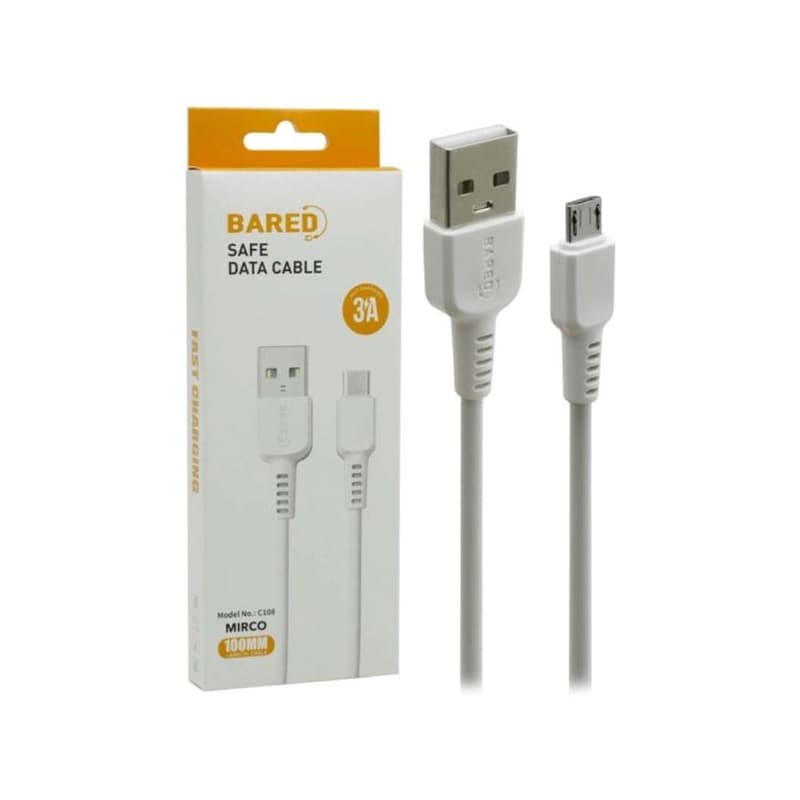 کابل شارژ میکرو usb بارد BARED
