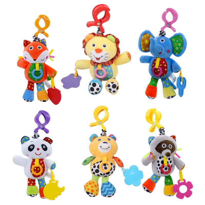 آویز عروسکی کریر ویبره دار حیوانات Babyfans