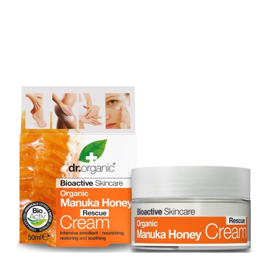 کرم ترمیم کننده عسل مانوکا دکتر ارگانیک – dr. Organic