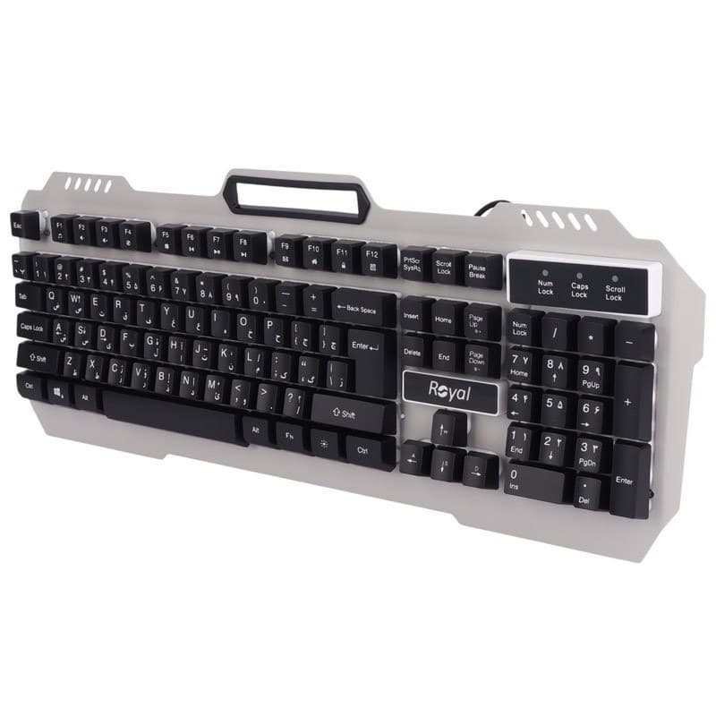 کیبورد باسیم گیمینگ رویال ROYAL RKG-615 — تصویر ۷