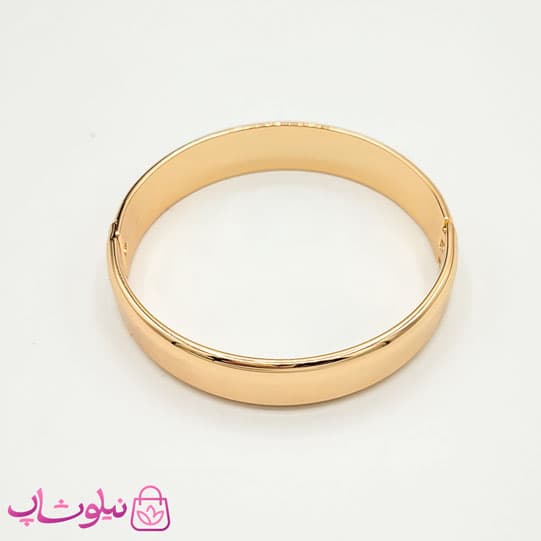 تکپوش زنانه پهن ژوپینگ طلایی مدل آینه ای سایز 3 کد 6491 — تصویر ۳