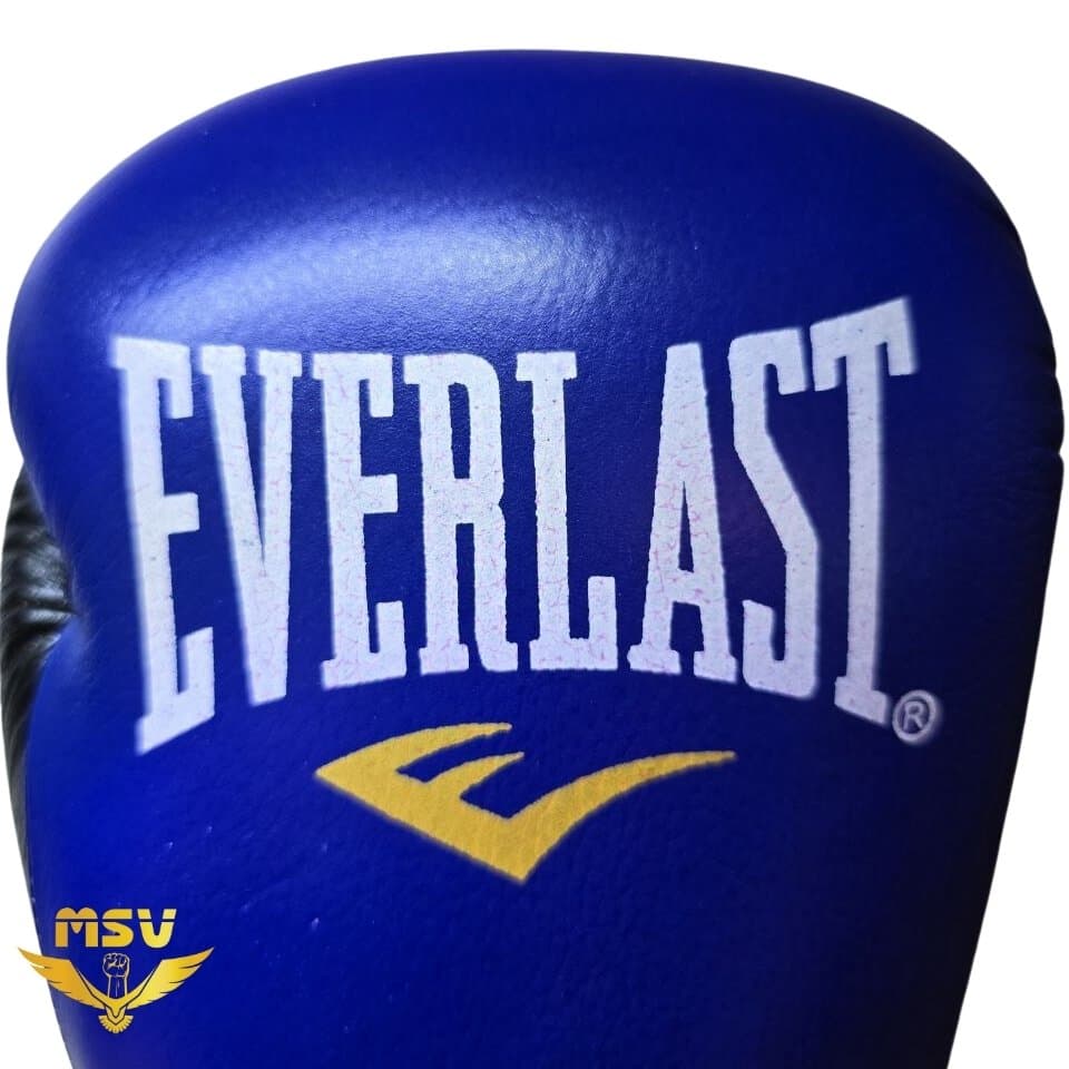 دستکش بوکس آتل دار چرم EVERLAST اورلست 12 اونس — تصویر ۶