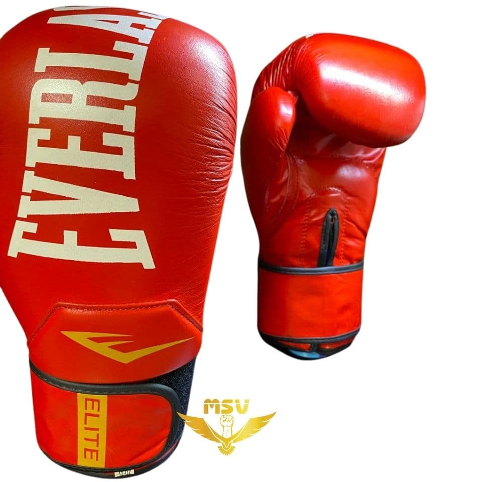 دستکش بوکس آتل دار چرم EVERLAST اورلست 12 اونس — تصویر ۷