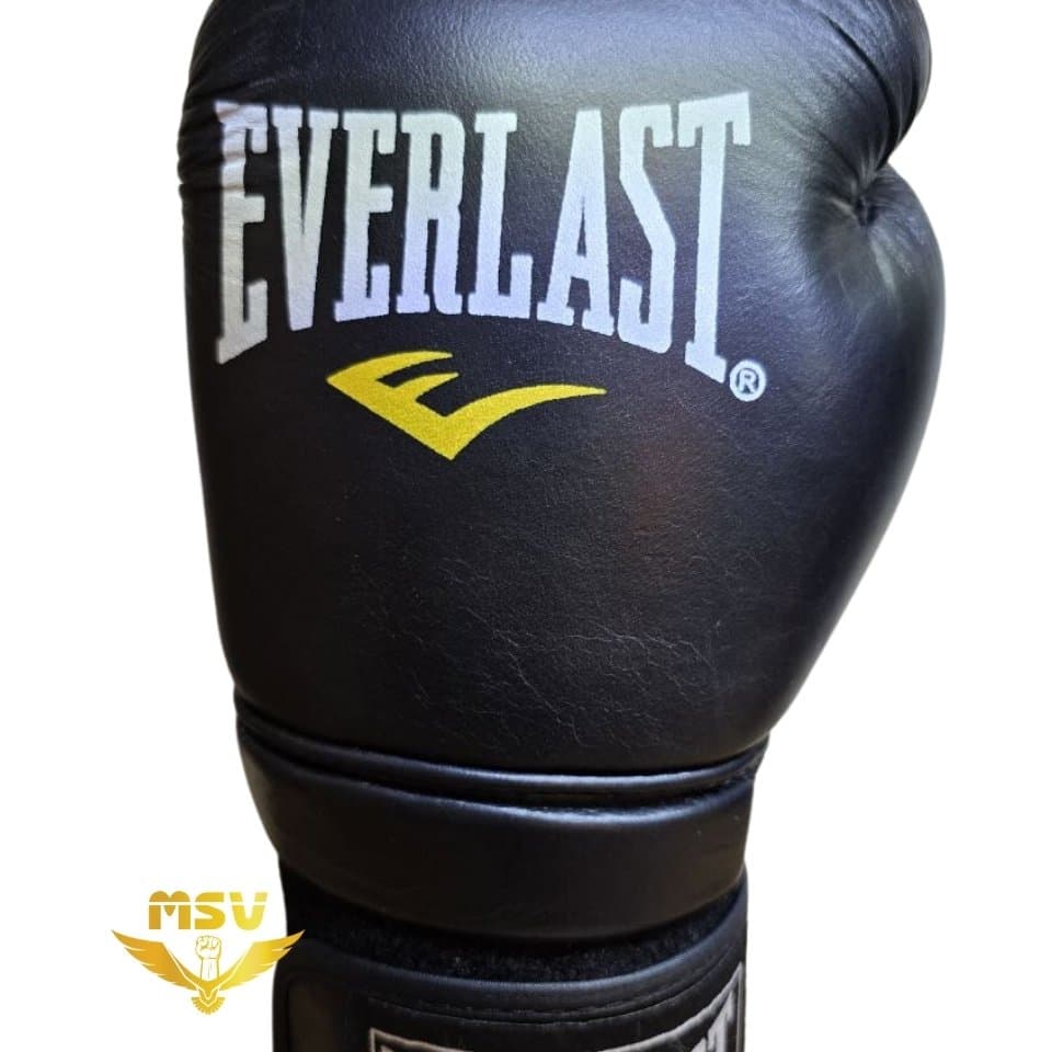 دستکش بوکس اورلست EVERLAST آتل دار چرم طبیعی حرفهای — تصویر ۶