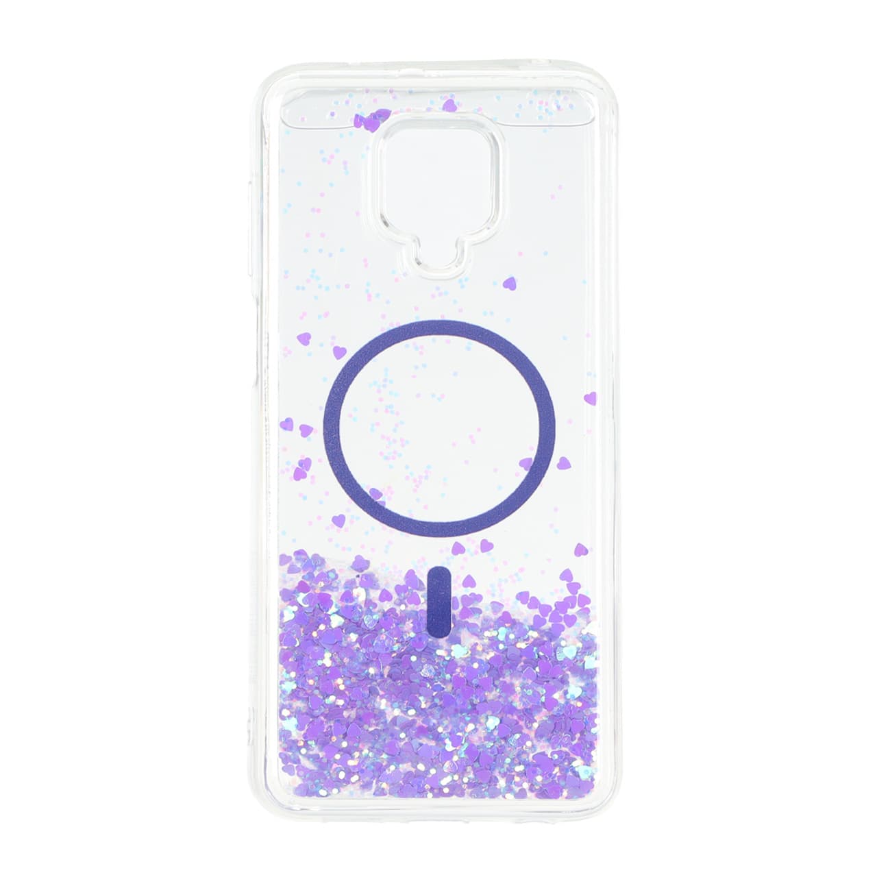 قاب سیلیکونی پاک کنی اورجینال Xiaomi Redmi Note 9S / Redmi Note 9 Pro / Redmi Note 9 Pro Max – ارغوانی (پک دار) — تصویر ۲