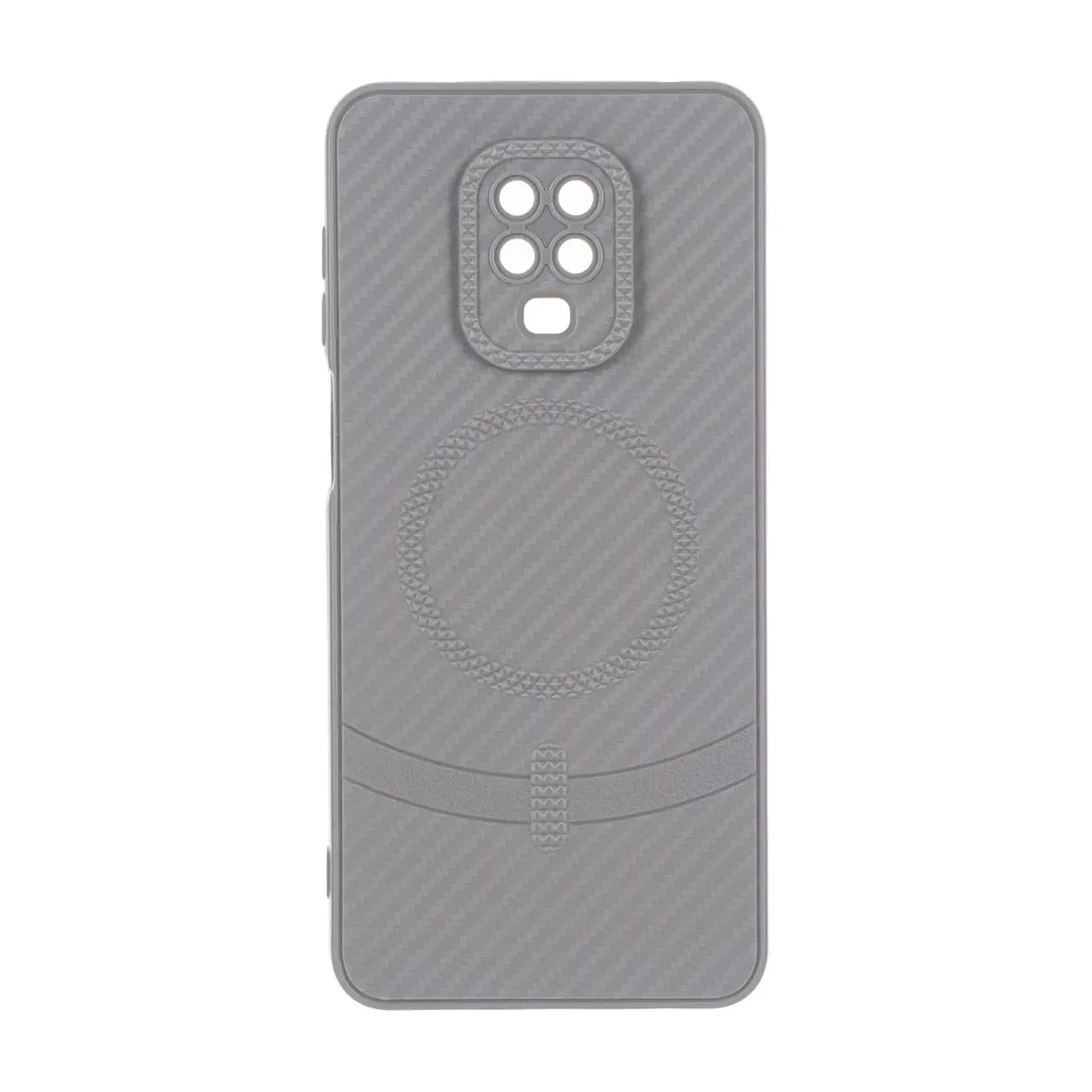 قاب سیلیکونی پاک کنی اورجینال Xiaomi Redmi Note 9S / Redmi Note 9 Pro / Redmi Note 9 Pro Max – ارغوانی (پک دار) — تصویر ۳