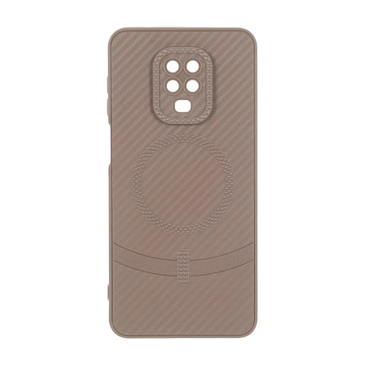قاب سیلیکونی پاک کنی اورجینال Xiaomi Redmi Note 9S / Redmi Note 9 Pro / Redmi Note 9 Pro Max – ارغوانی (پک دار) — تصویر ۴