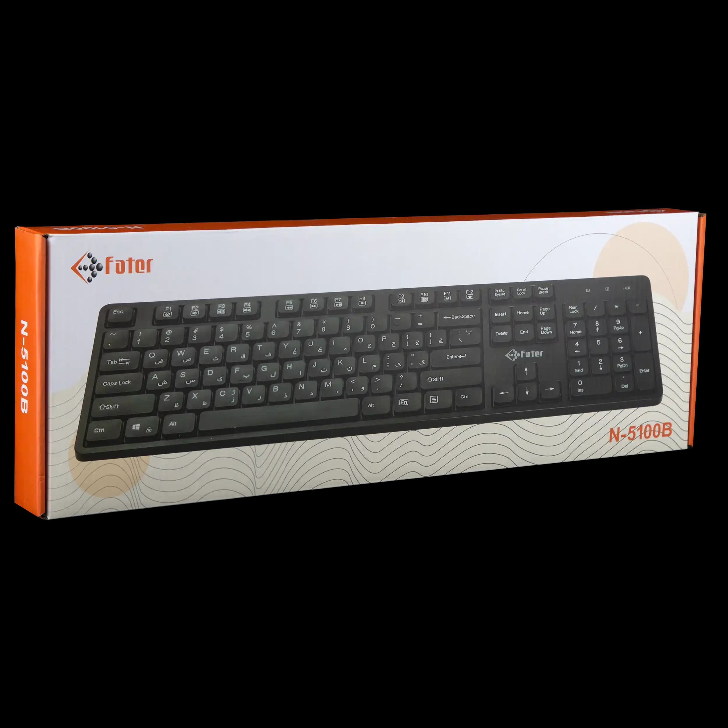کیبورد مدل Fater KWN-5100B فاطر