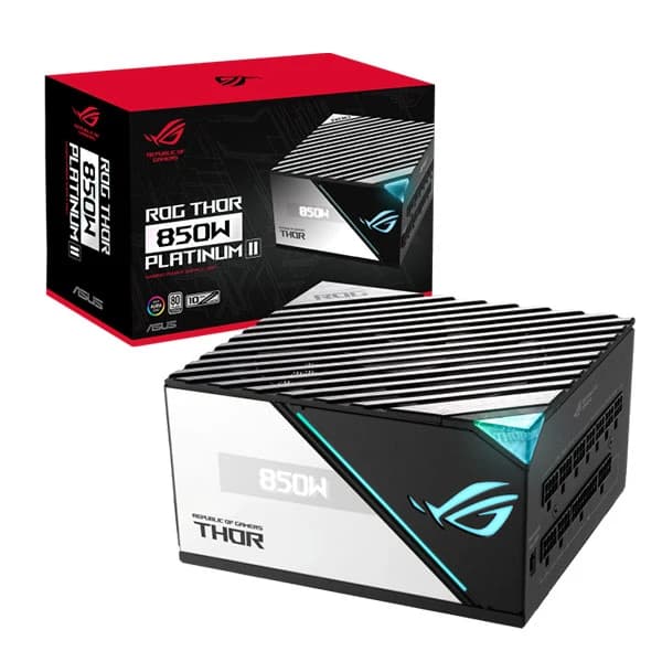 پاور 850 وات مدل ROG THOR 850W Platinum II ایسوس — تصویر ۲