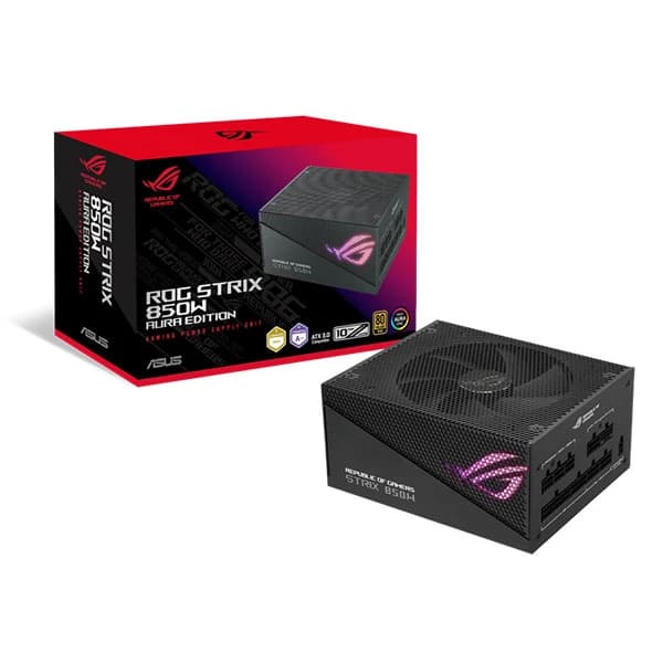پاور 850 وات مدل ROG STRIX 850W Gold Aura Edition ایسوس