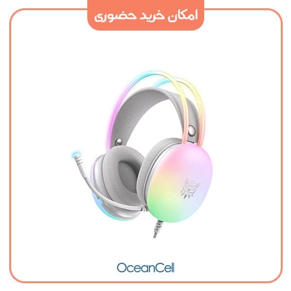 هدست مدل X25 Onikuma RGB گیمینگ اورجینال — تصویر ۴