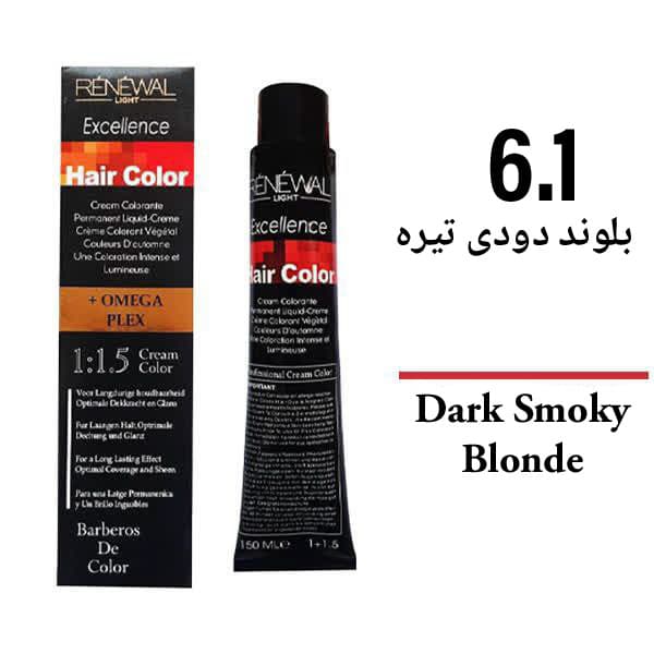 رنگ مو رنوال بلوند دودی تیره 6.1 — تصویر ۹
