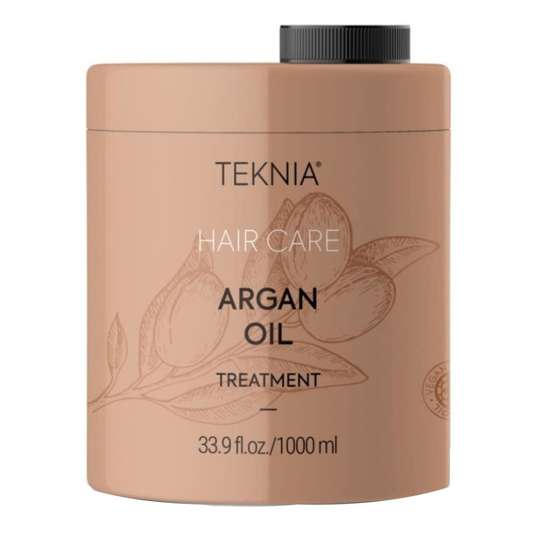 ماسک مو آبرسان و مغذی لاکمه سری Teknia مدل Argan Oil مناسب موهای معمولی و خشک حجم 1000 میل