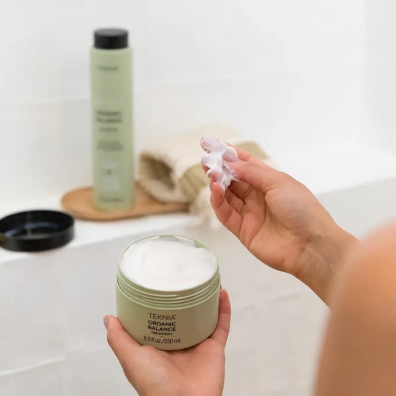 ماسک آبرسان قوی لاکمه سری Teknia مدل Organic Balance حجم 250 میل — تصویر ۵