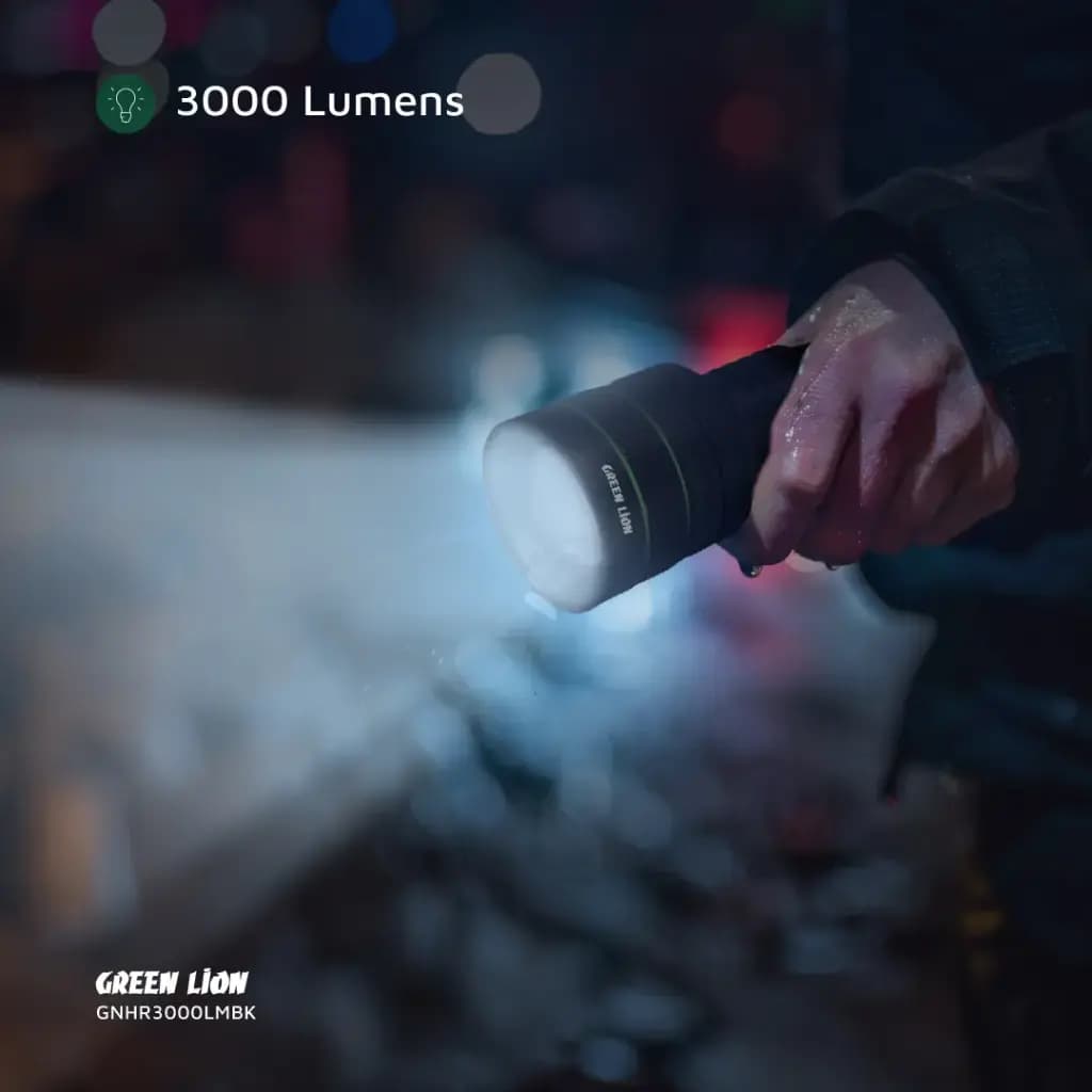 چراغ قوه هایپر پرو گرین لاین Green Lion Hyper Ray Pro LED Torch — تصویر ۶