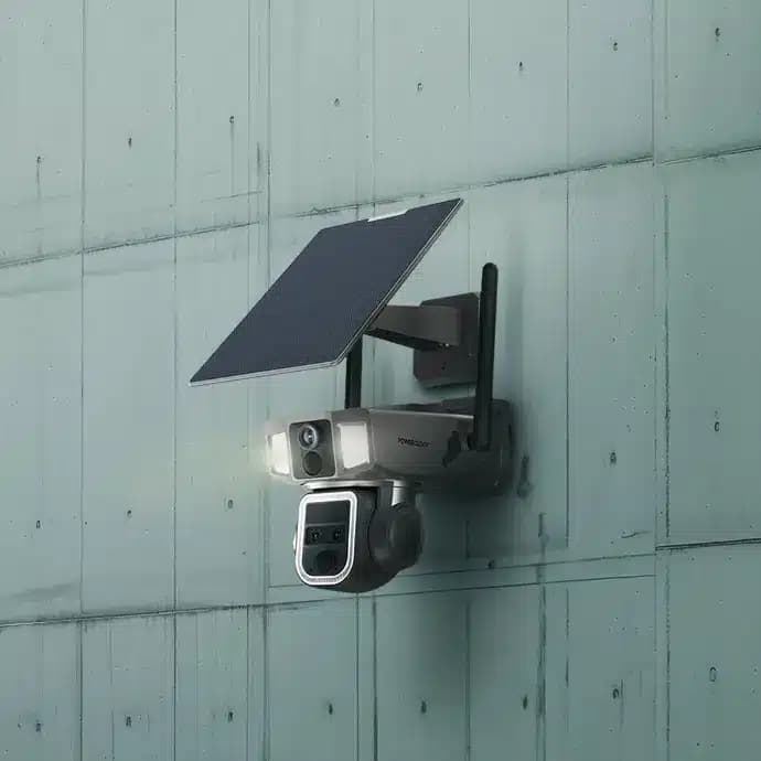دوربین 360 هکراه با دو لنز پاورولوژی Powerology 4G/WiFi 360° Dual Lens Outdoor Camera — تصویر ۱۰